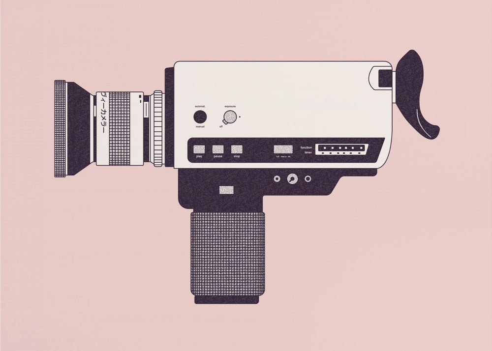 Super 8 Camera - Poster / Art Print