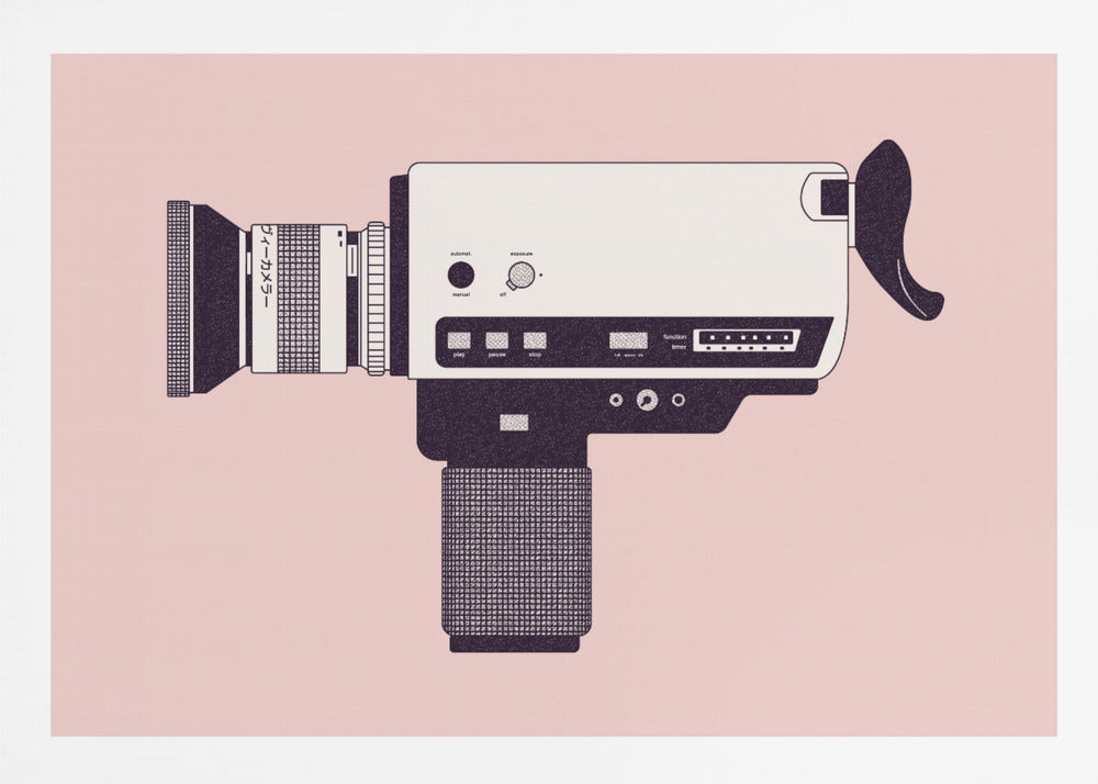 Super 8 Camera - Poster / Art Print