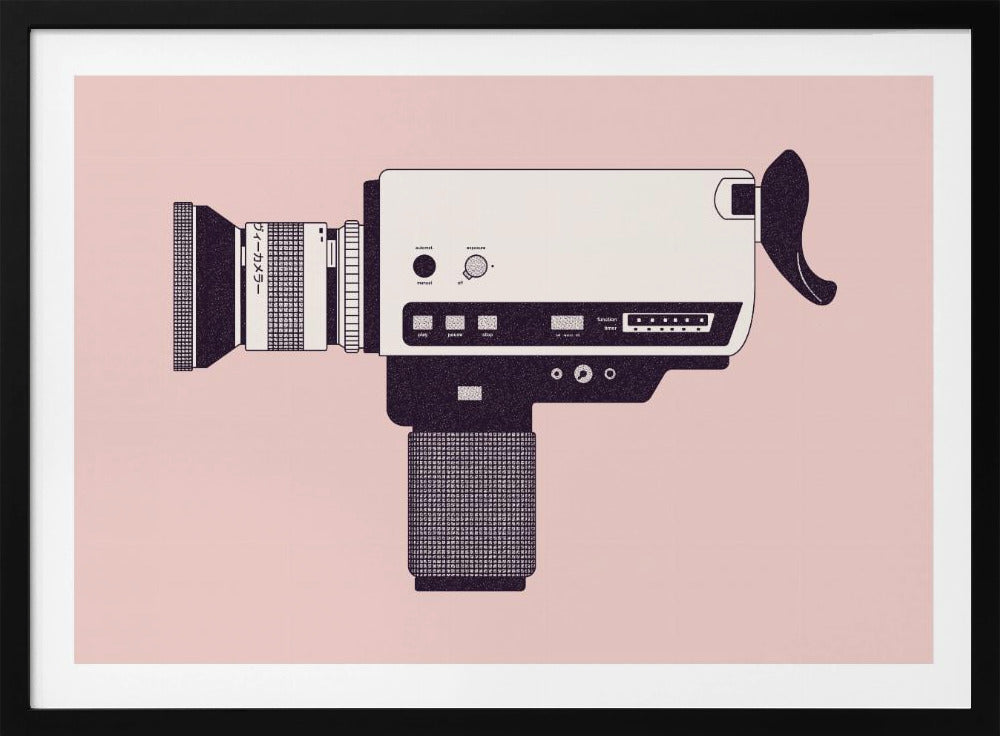 Super 8 Camera - Poster / Art Print