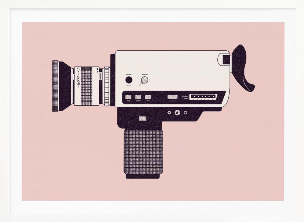 Super 8 Camera - Poster / Art Print