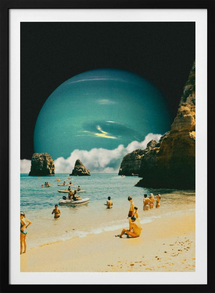 Space Beach - Poster / Art Print