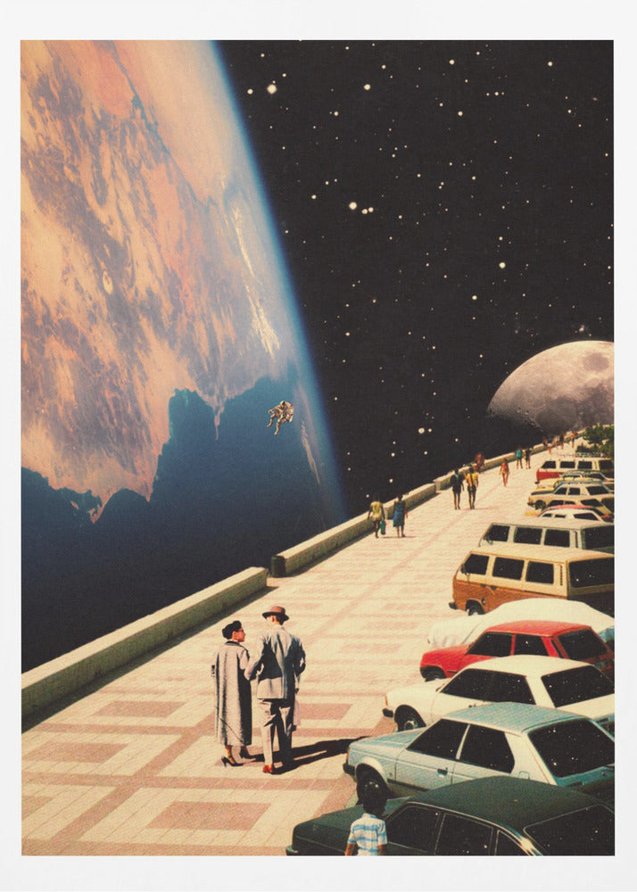 Space Promenade - Poster / Art Print