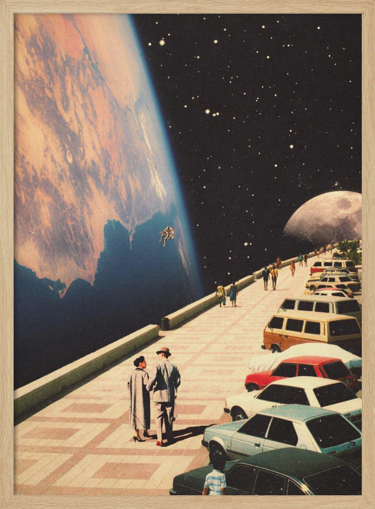 Space Promenade - Poster / Art Print