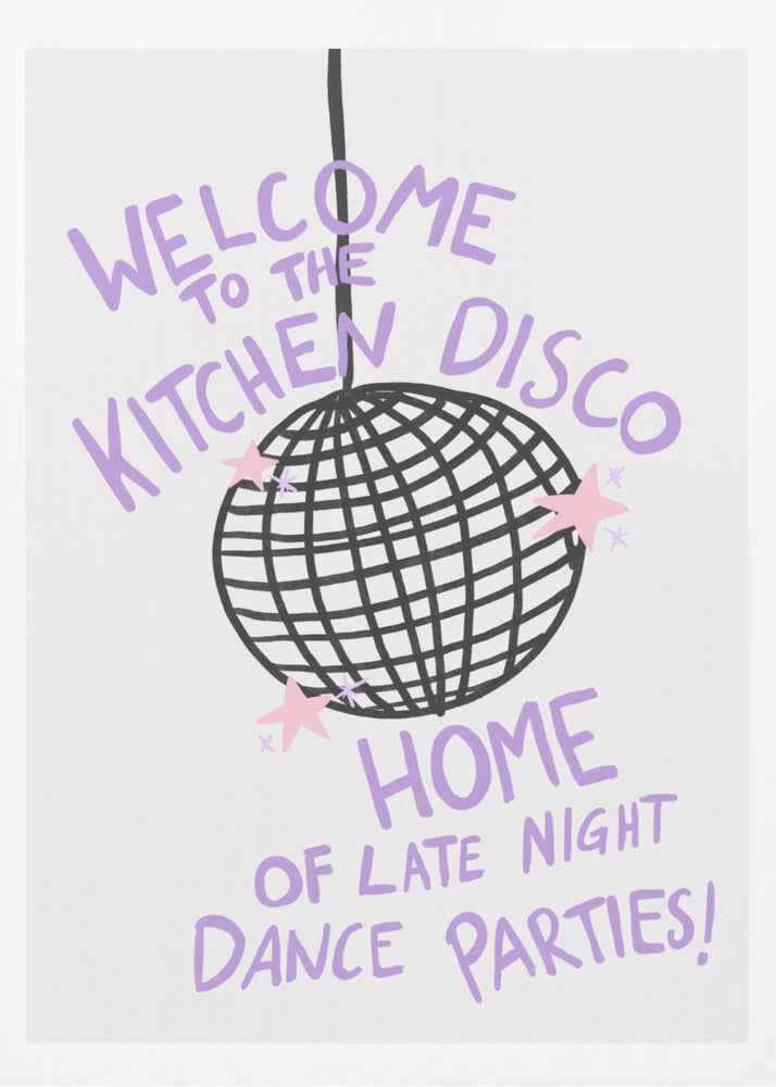 Kitchen Disco - Poster / Art Print