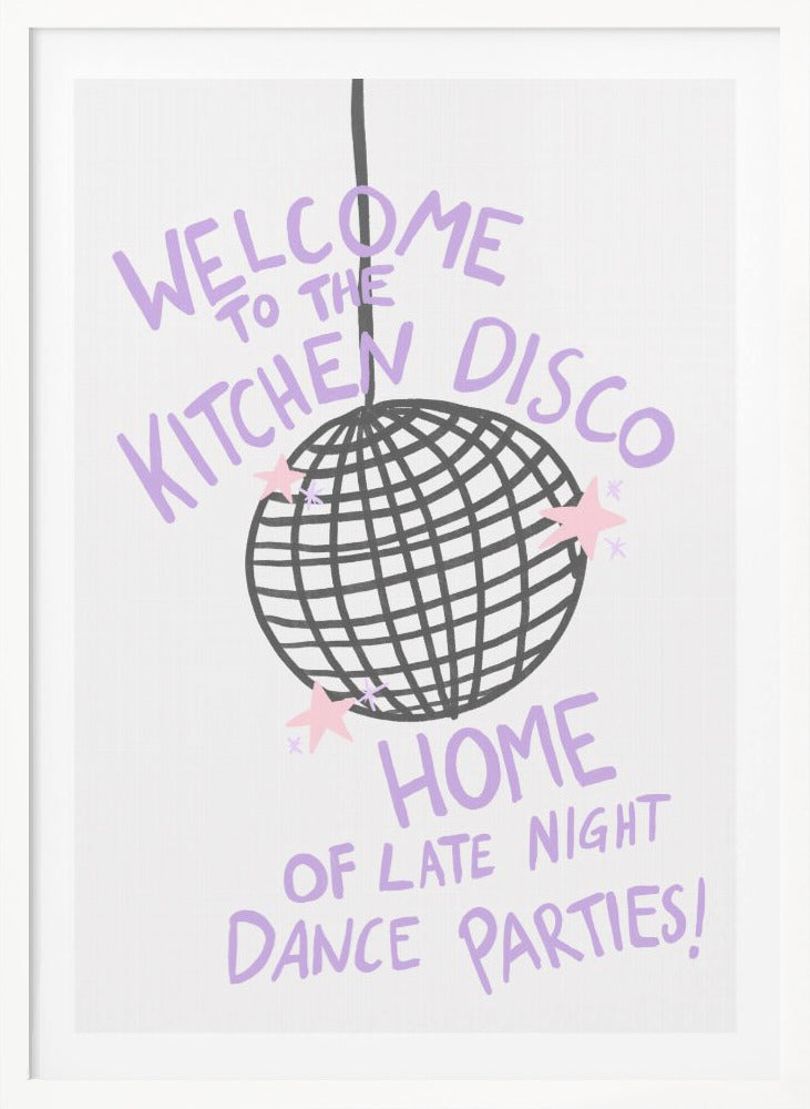 Kitchen Disco - Poster / Art Print