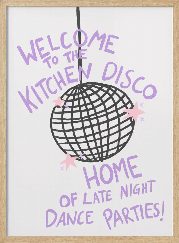 Kitchen Disco - Poster / Art Print