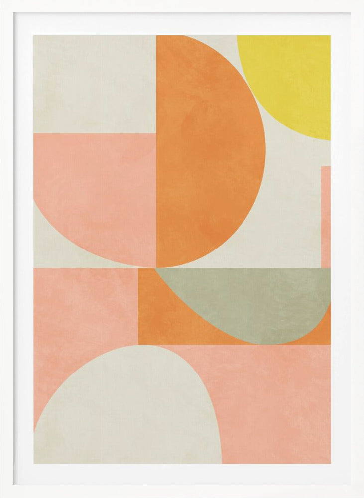 Summer Circles22 3 V - Poster / Art Print