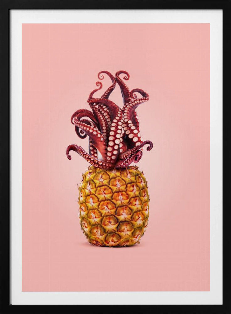 Octopus Pineapple - Poster / Art Print