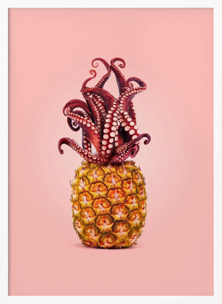 Octopus Pineapple - Poster / Art Print