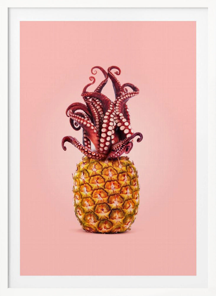 Octopus Pineapple - Poster / Art Print