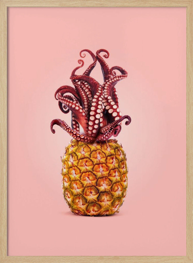 Octopus Pineapple - Poster / Art Print