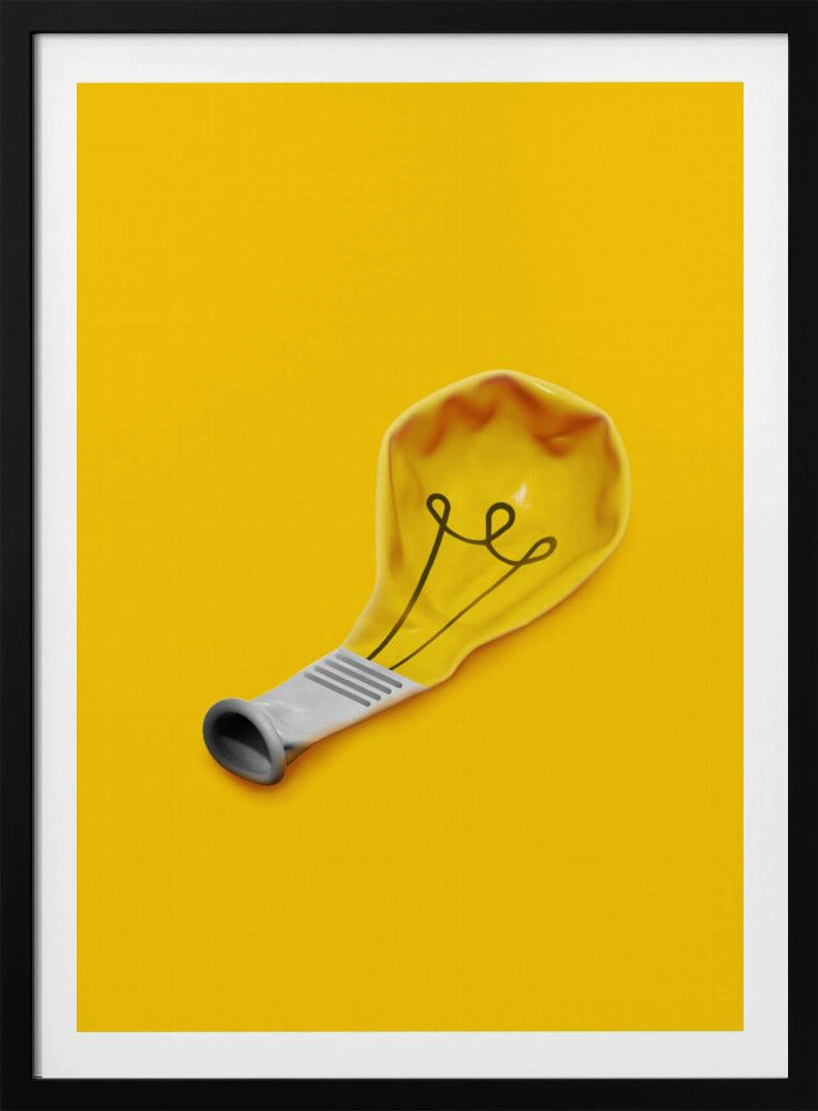 Deflated Idea - Poster / Art Print