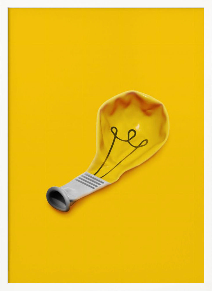 Deflated Idea - Poster / Art Print