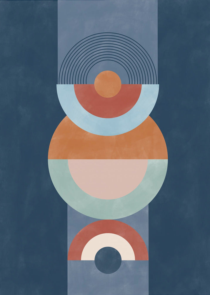 Blue rust - Poster / Art Print