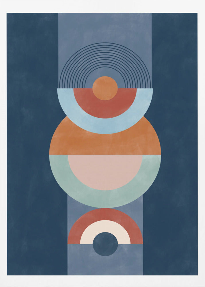 Blue rust - Poster / Art Print