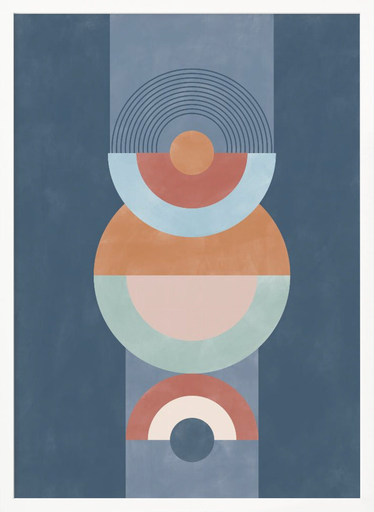 Blue rust - Poster / Art Print