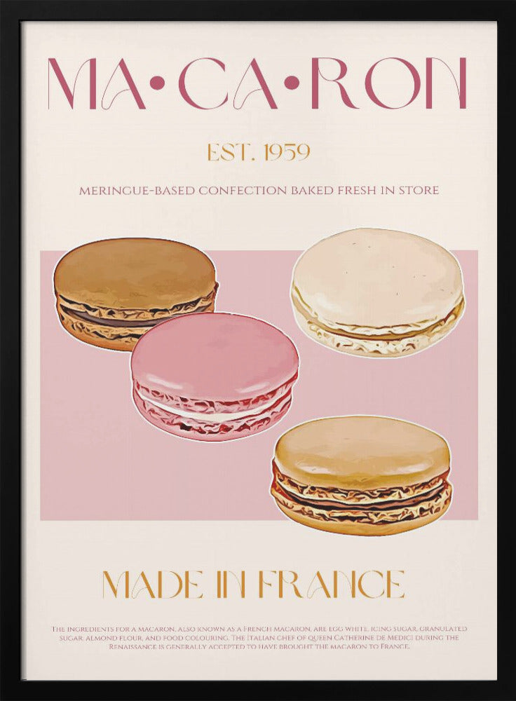 Macaron Print - Poster / Art Print