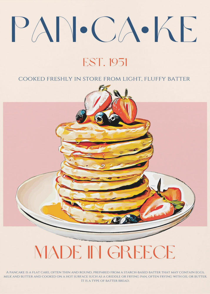 Pancake - Poster / Art Print