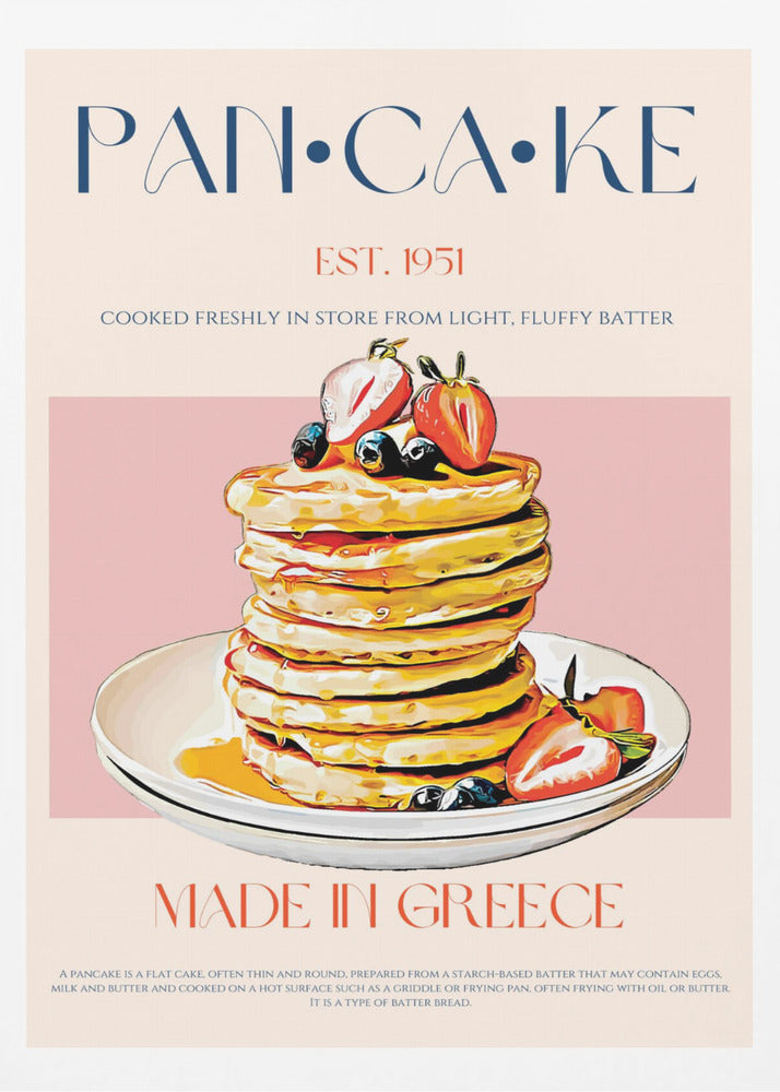 Pancake - Poster / Art Print