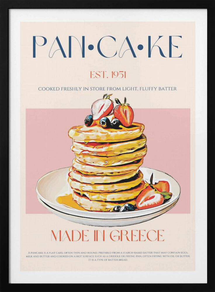 Pancake - Poster / Art Print