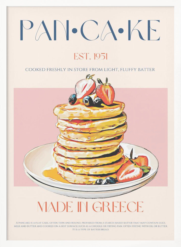 Pancake - Poster / Art Print