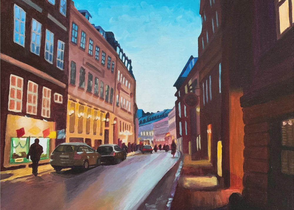 Vestergade - Poster / Art Print