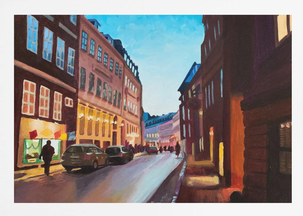 Vestergade - Poster / Art Print