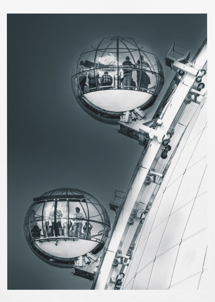 Globen - Sky view - Poster / Art Print