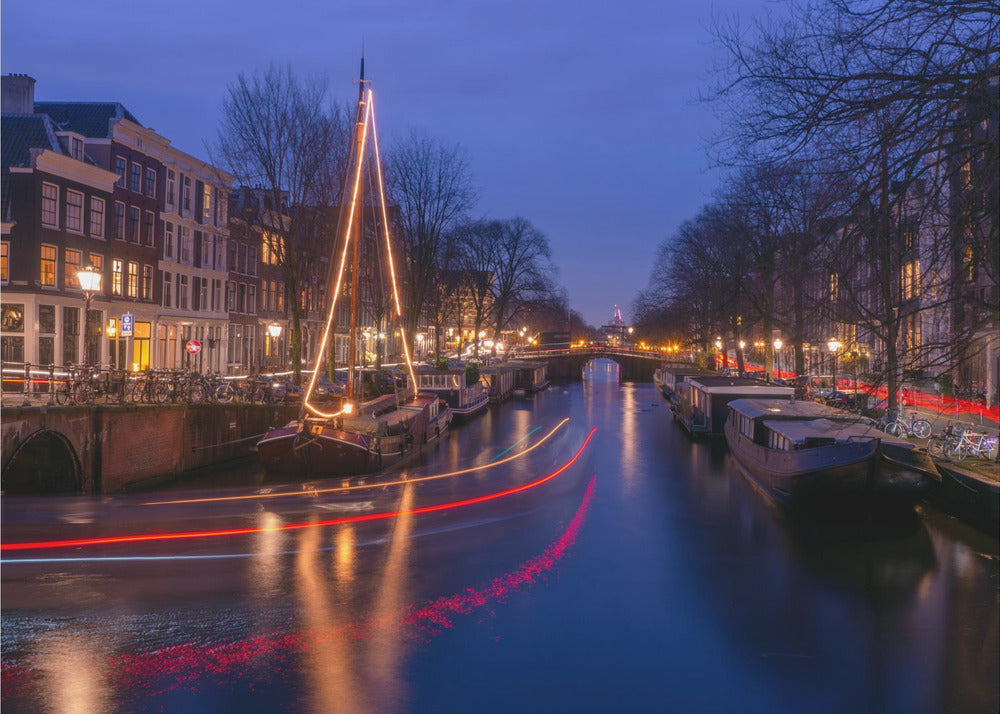 canals of Amsterdam - Poster / Art Print