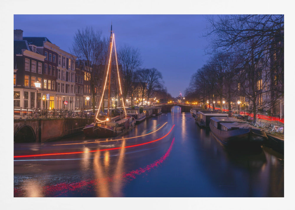 canals of Amsterdam - Poster / Art Print