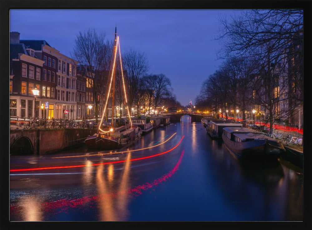 canals of Amsterdam - Poster / Art Print