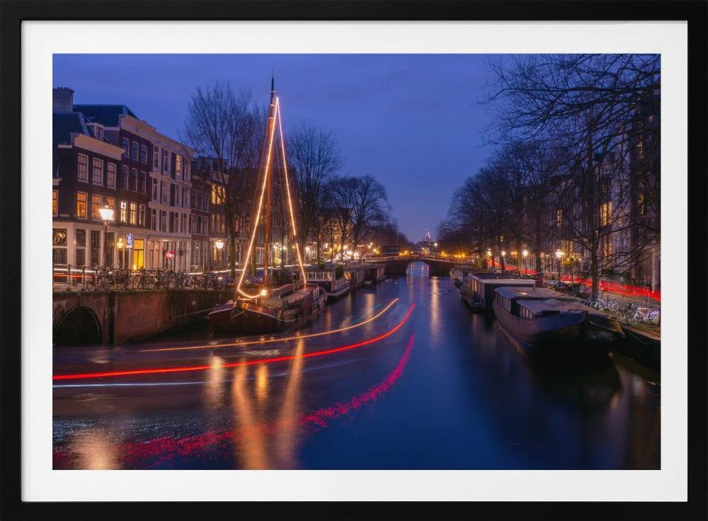 canals of Amsterdam - Poster / Art Print