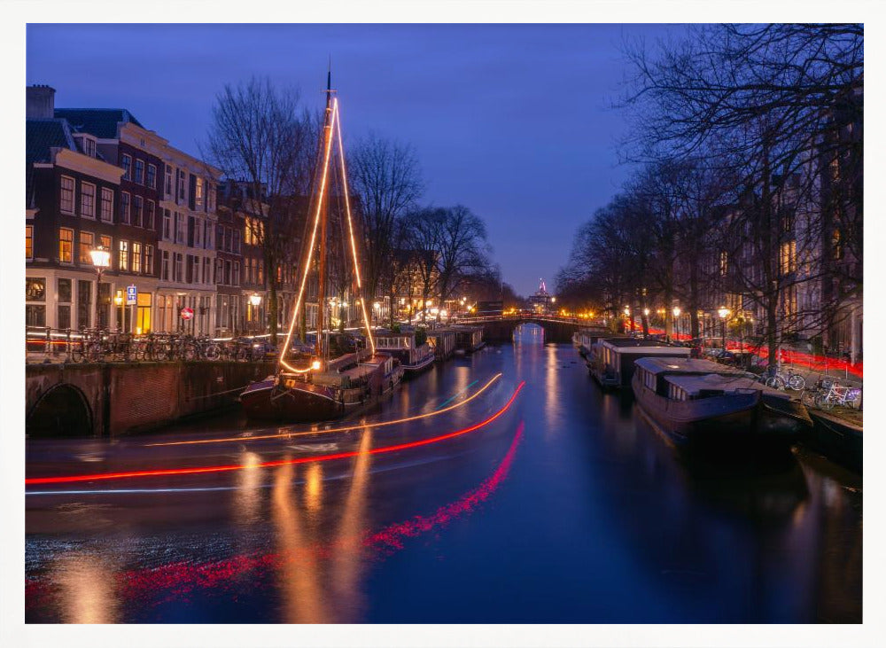 canals of Amsterdam - Poster / Art Print