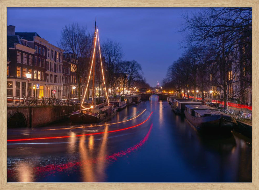 canals of Amsterdam - Poster / Art Print