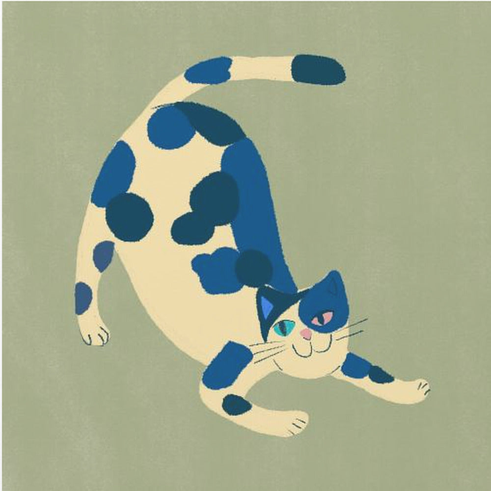 Pouncing cat - Poster / Art Print