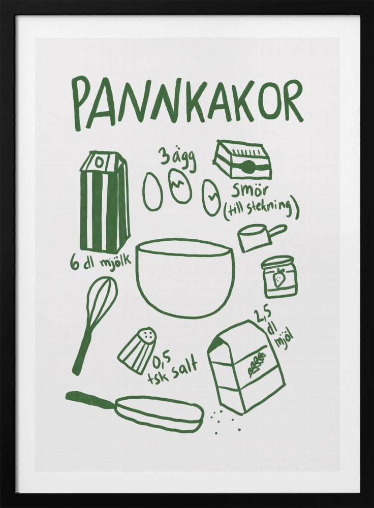 Pannkakor - Poster / Art Print