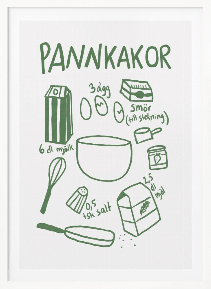 Pannkakor - Poster / Art Print