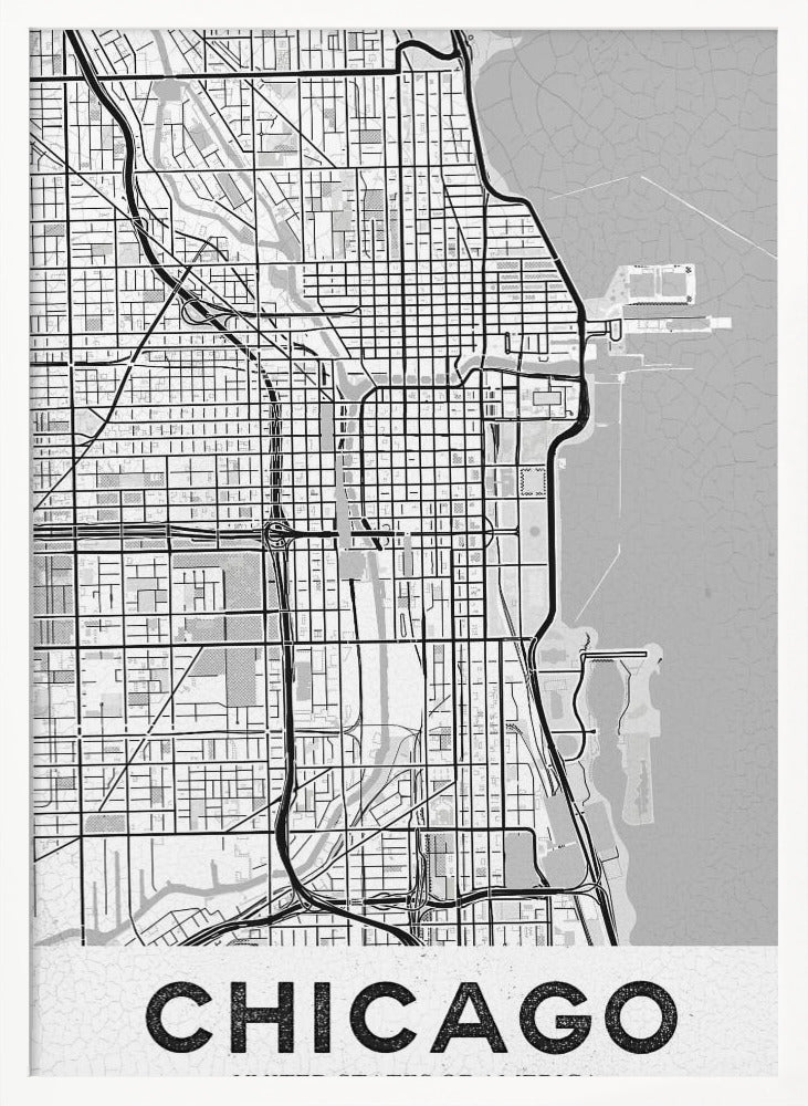 Chicago White - Poster / Art Print