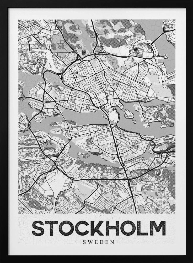 Stockholm White - Poster / Art Print