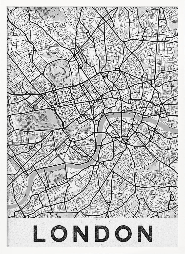 London White - Poster / Art Print