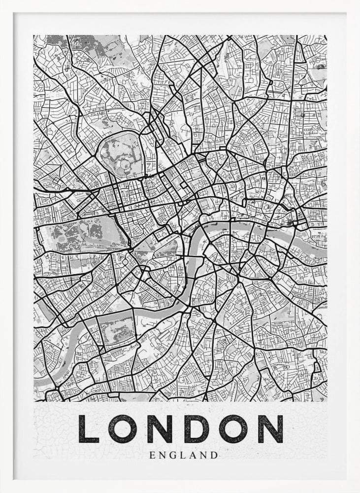 London White - Poster / Art Print