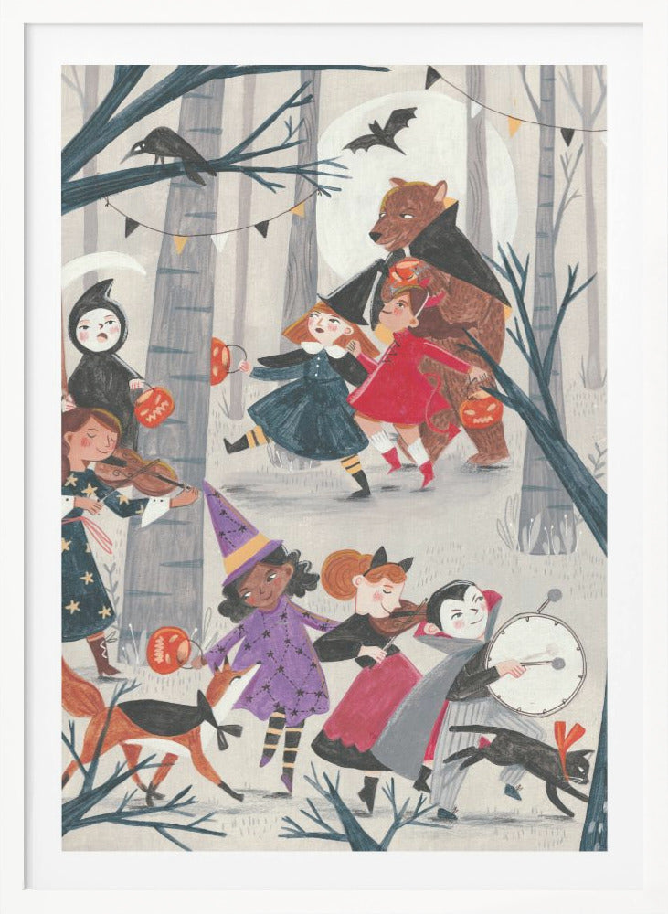 Halloween parade - Poster / Art Print