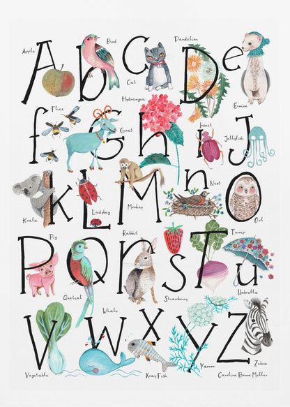 ABC illustration - Poster / Art Print