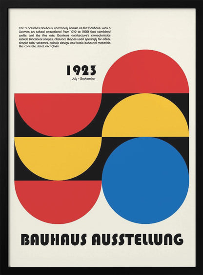 Bauhaus Ausstellung - Poster / Art Print