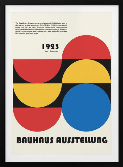 Bauhaus Ausstellung - Poster / Art Print