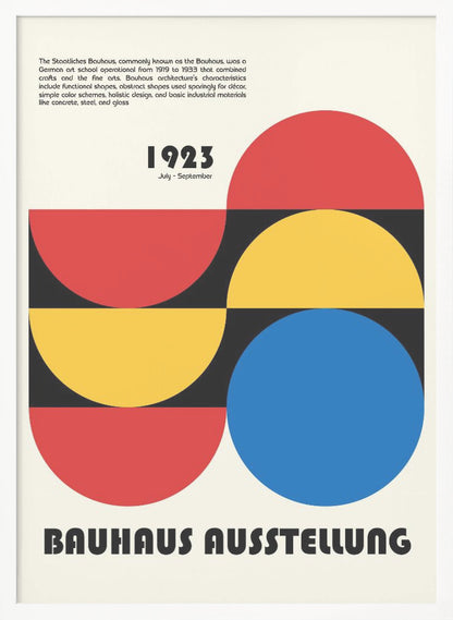 Bauhaus Ausstellung - Poster / Art Print