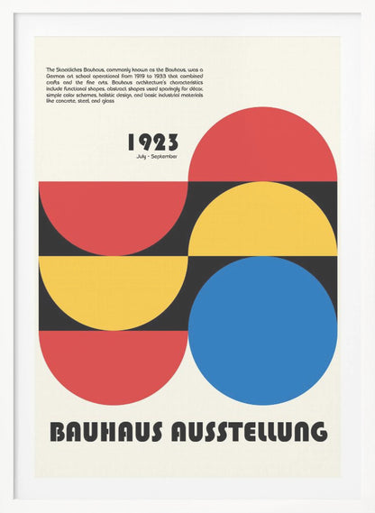 Bauhaus Ausstellung - Poster / Art Print