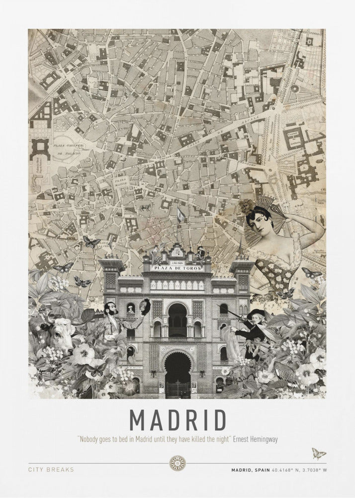 Madrid (City Breaks) - Poster / Art Print