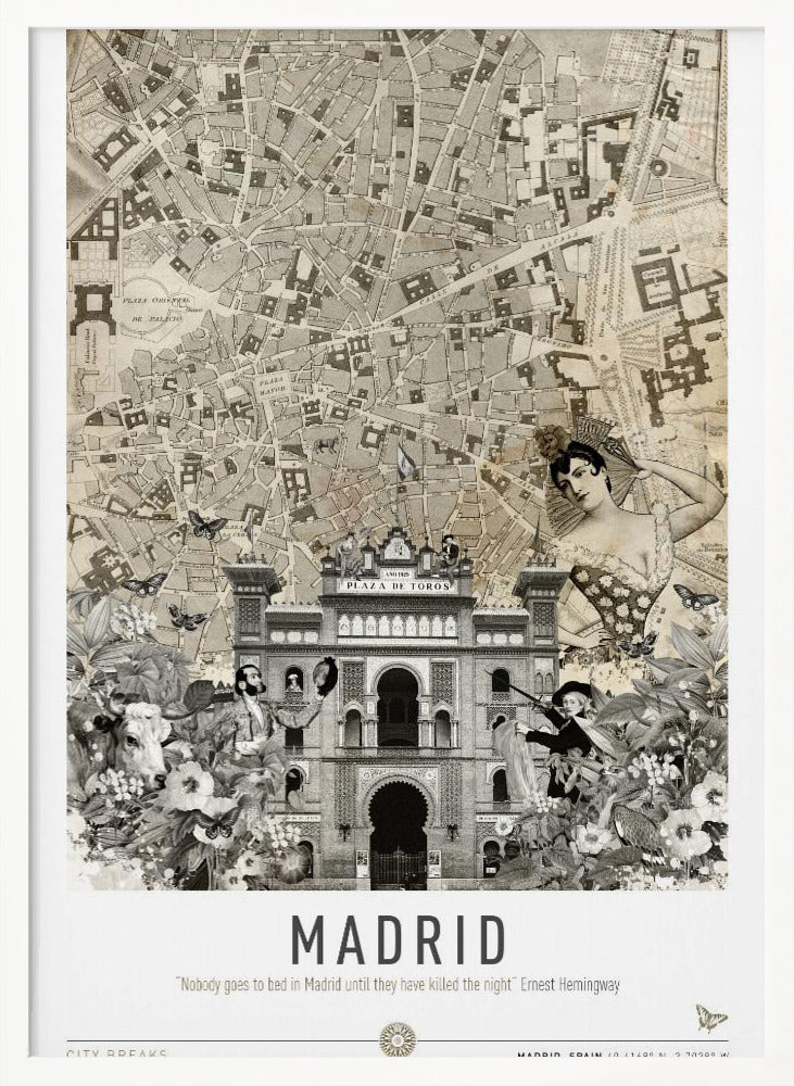 Madrid (City Breaks) - Poster / Art Print