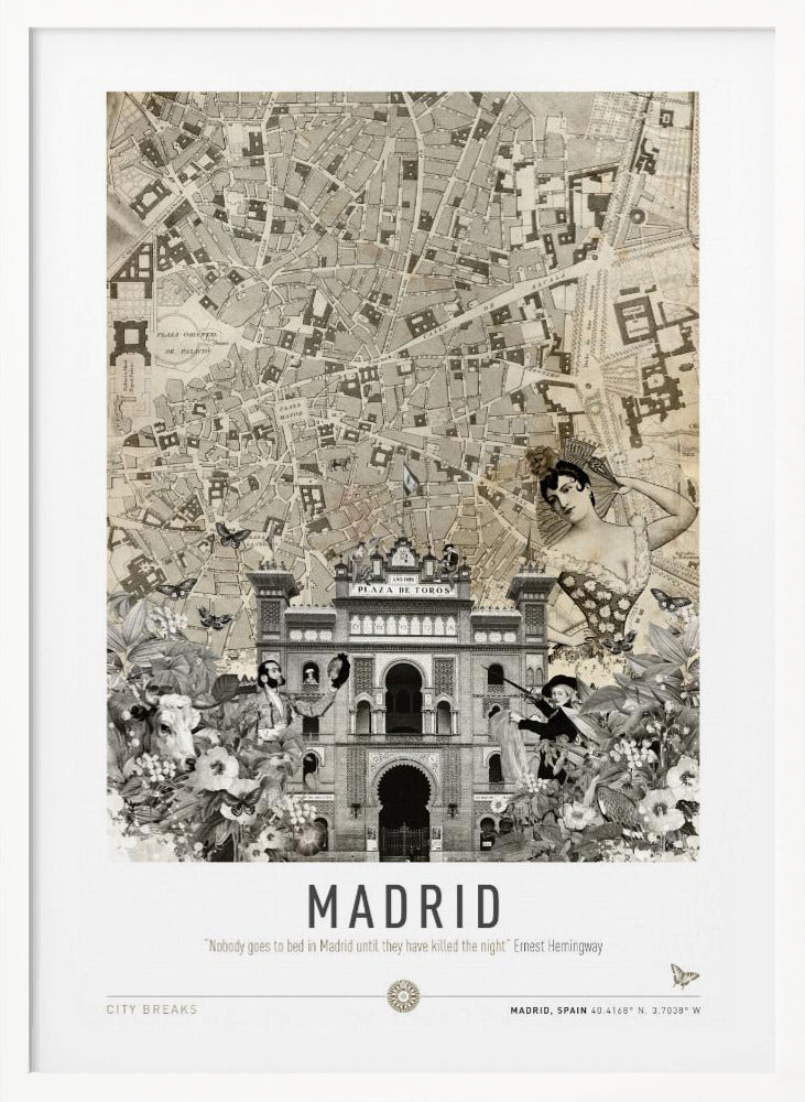 Madrid (City Breaks) - Poster / Art Print